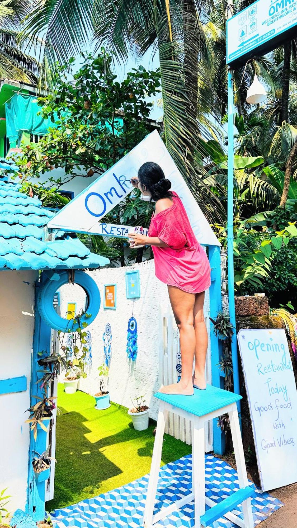 Omkar Wellness Inn Arambol Eksteriør billede